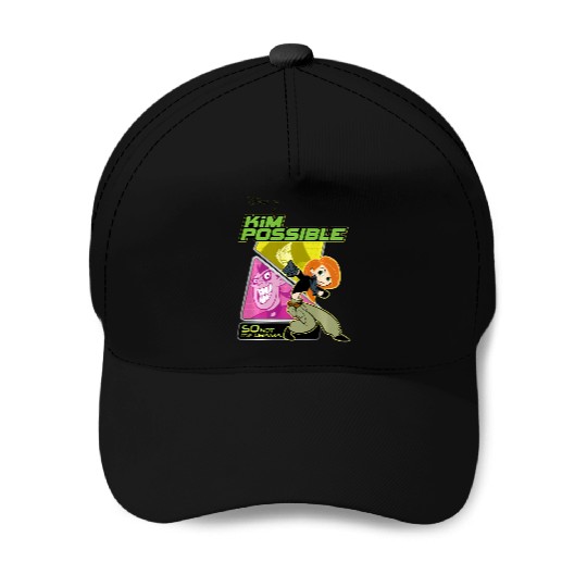 disney kim possible so not drama sweat Baseball Caps