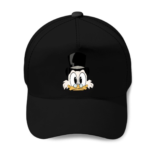 Disney Ducktales Scrooge Mcduck Big Face Baseball Caps