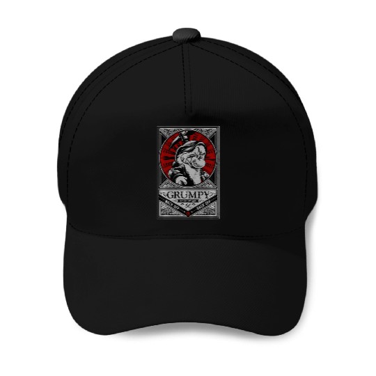 Disney Grumpy Grumpster Dwarf Baseball Caps
