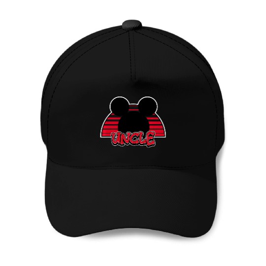 disney mickey mouse uncle premium Baseball Caps