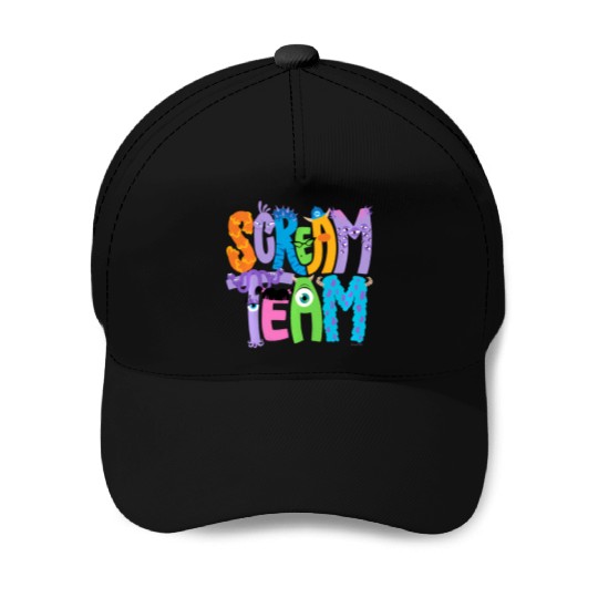 Disney And Pixars Monsters Inc. Scream Team Halloween Baseball Caps