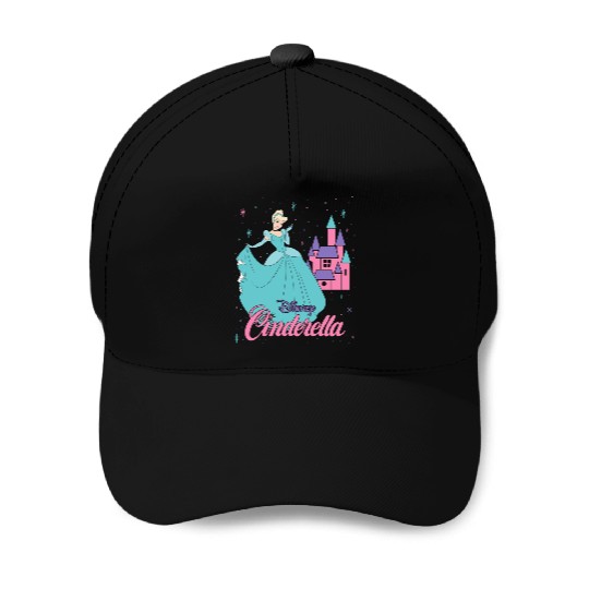 Disney Princess Cinde Retro 90s Long Sleeve Baseball Caps