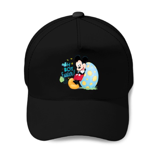 Disney Mickey Oh Boy Easter Baseball Caps