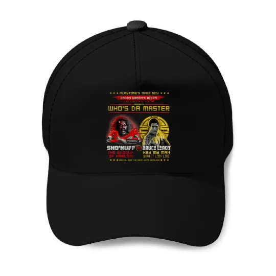 WHO DA MASTER BATTLE RETRO - The Last Dragon - Baseball Caps