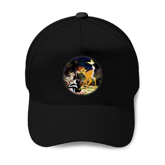 disney bambi circle Baseball Caps