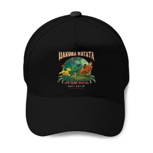 Disneyss Lion King Hakuna Matata Motto Simba Timon Pumbaa Baseball Caps