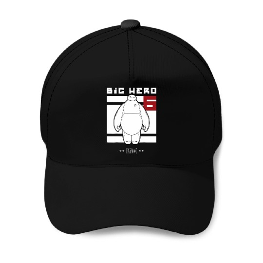Disney Big Hero 6 Baymax All White Flag Baseball Caps