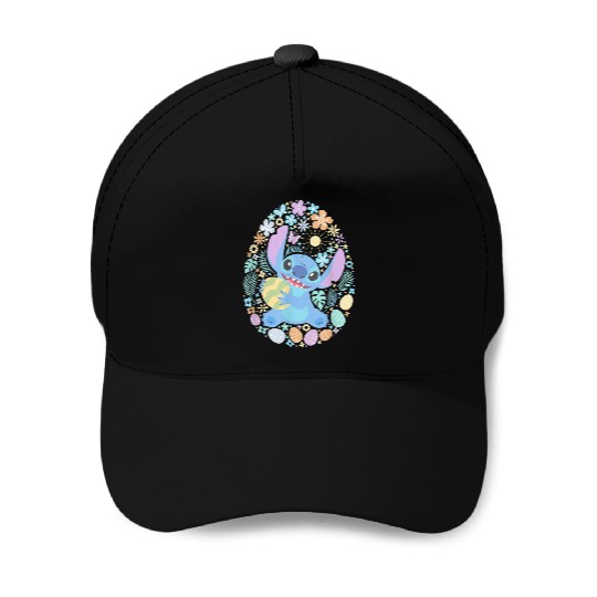 Disney Lilo Stitch Easter Egg Flowers Spring Pas Baseball Caps