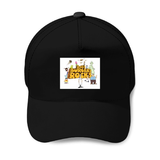 Bobs burgers school house rocks mashup Premium Scoop Baseball Caps