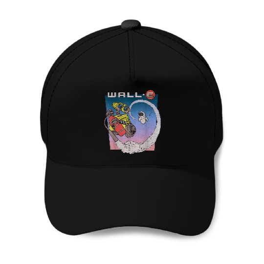 Disney Pixar Wall-e Fly Eve Distressed Baseball Caps