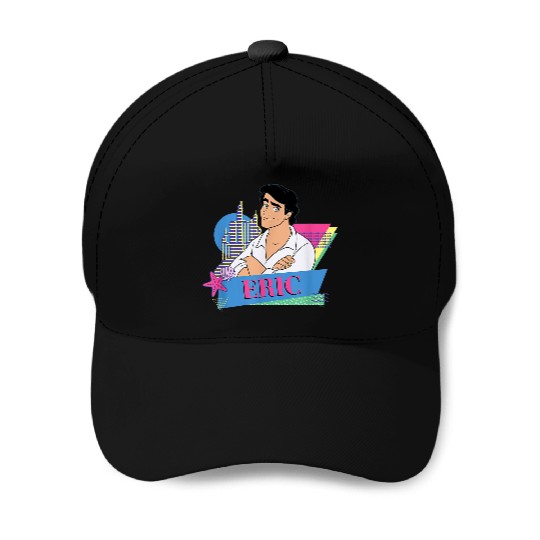 Disneyss The Little Mermaid Retro Couples Matching Prince Eric Baseball Caps