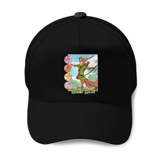 Disney Robin Hood Classic Disney Film Retro Baseball Caps