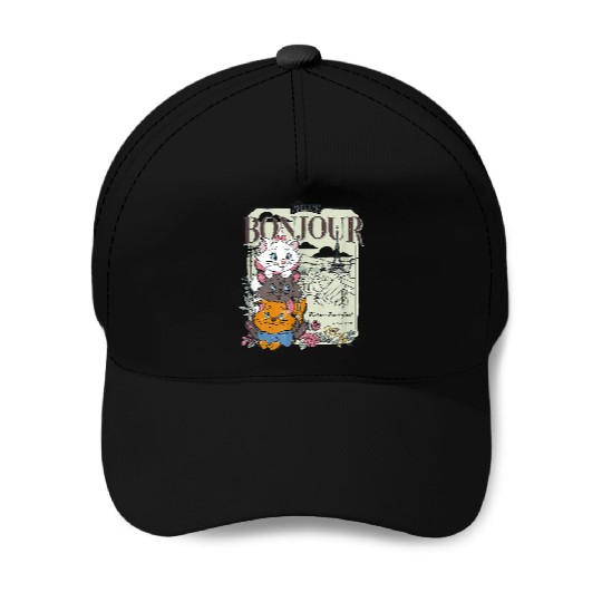 Disney The Aristocats Bonjour Baseball Caps