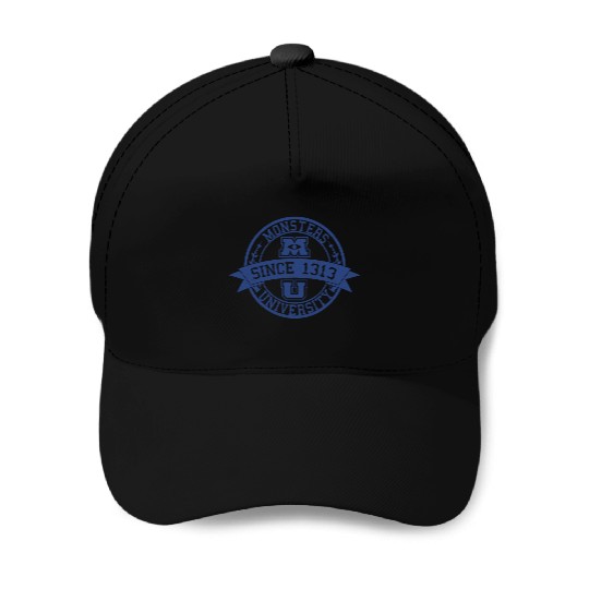 Disney Pixar Monsters University Since 1313 Logo Baseball Caps