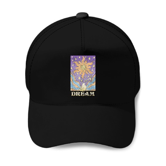 Disneys Tangled Dream Festival Poster Baseball Caps