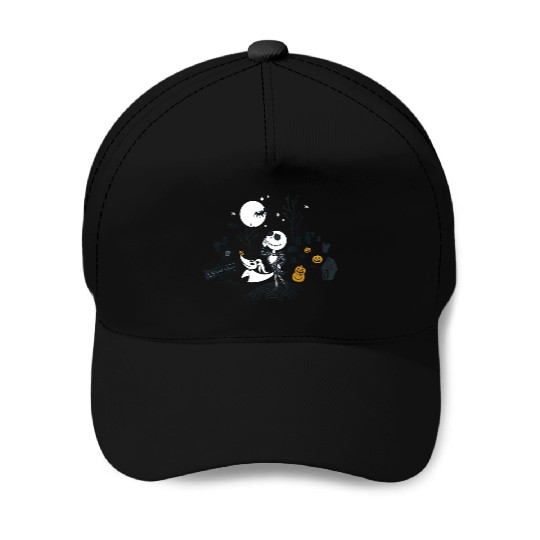 Disneyss The Nightmare Before Christmas Halloween Town Entry Baseball Caps
