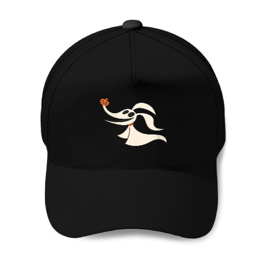 Disneyss Halloween Nightmare Before Christmas Zero Baseball Caps
