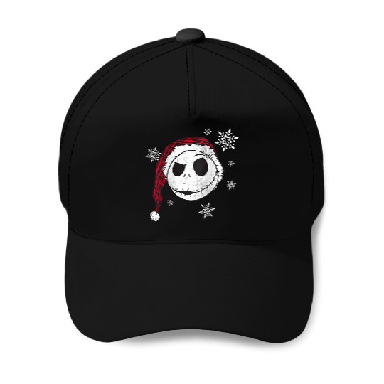 Disneyss Nightmare Before Christmas Snowflake Holiday Baseball Caps