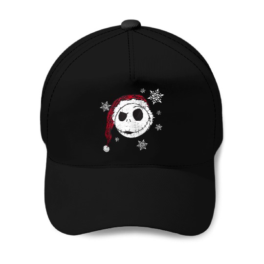 Disneyss Nightmare Before Christmas Snowflake Holiday Baseball Caps