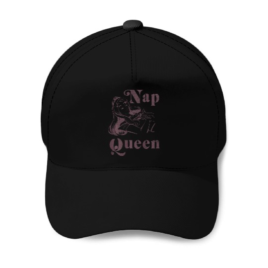 Disneys sleeping beauty aurora nap queen sweat Baseball Caps
