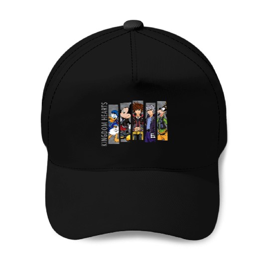 Disneys kingdom hearts iii Mickeys mouse characters Baseball Caps
