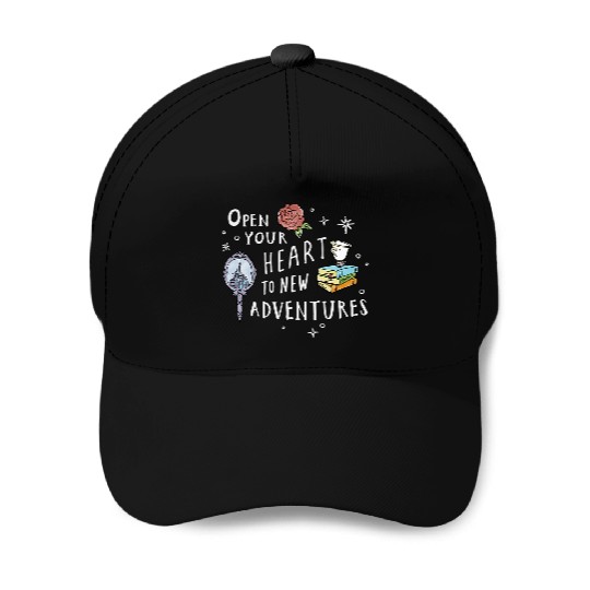 Disneys Beauty and the Beast Quote Baseball Caps