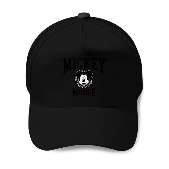 Disneyss Mickey And Friends Mickey Mouse Hollywood Collegiate Baseball Caps