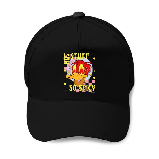 Disneyss Hot Ones Donald Duck Hot Stuff So Spicy Melting Faces Baseball Caps