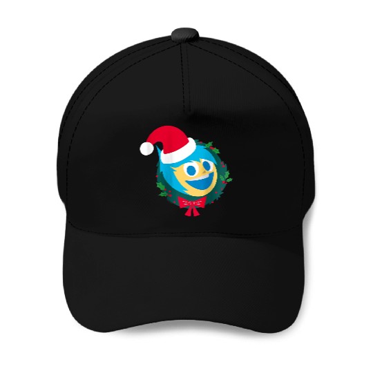 Disneyss And Pixarss Inside Out 2 Santa Joy Christmas Holiday Baseball Caps