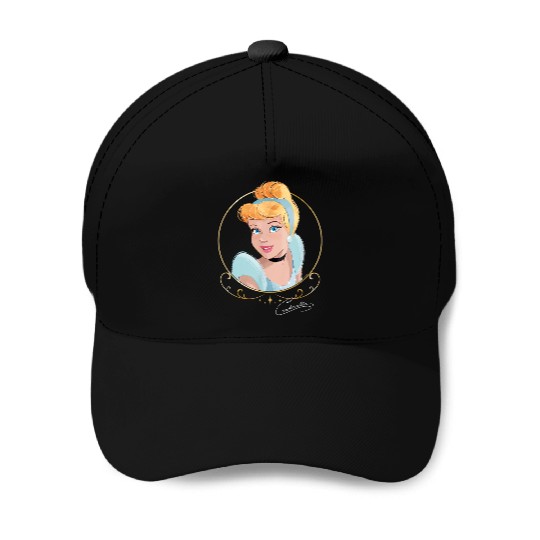 Disneyss Princess Royalty Group Matching Cinde 2 sided Baseball Caps
