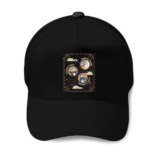 Disneyss The Nightmare Before Christmas Jack Sally Zero Mystic Baseball Caps