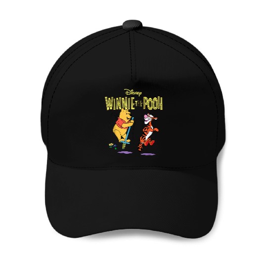 Disneyss Winnie The Pooh And Tigger Bouncing Friends Baseball Caps
