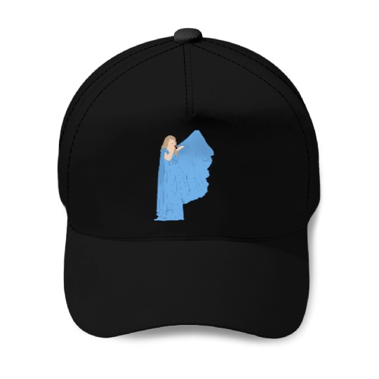 Blue Folklore Dress Eras Tour Baseball Caps