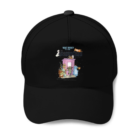 Disney The Aristocats Cats Playing Piano Raglan Baseball Tee Baseball Caps