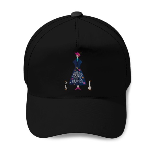 Disneys mary poppins practically perfect Baseball Caps