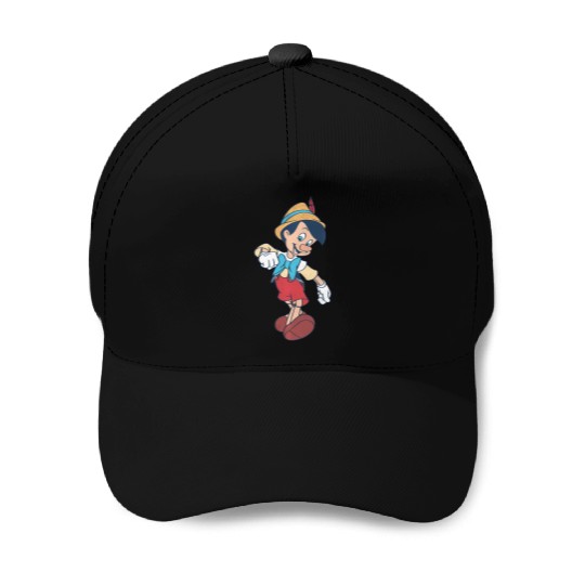 Disney Pinocchio Vintage Portrait Baseball Caps
