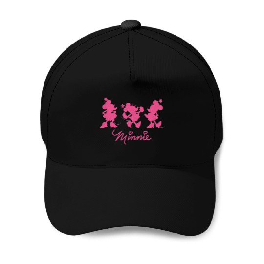 Amazon Essentials Disney Minnie Silhouette Trio Baseball Caps