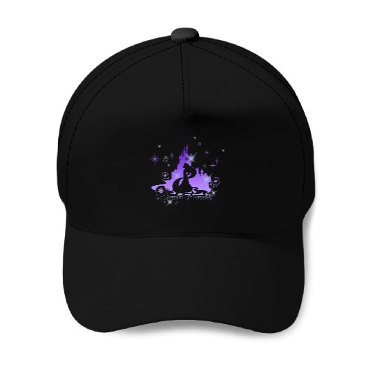Disney Tangled Rapunzel Silhouette Portrait Graphic Baseball Caps