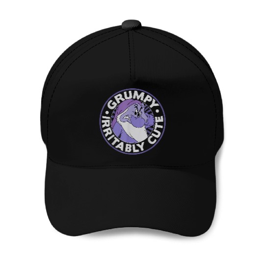 Disneyss Snow White Grumpy Irritably Cute Graphic Baseball Caps