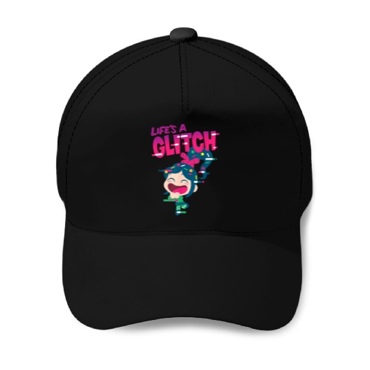 Disney Ralph Breaks the Internet Vanellope Glitc Baseball Caps