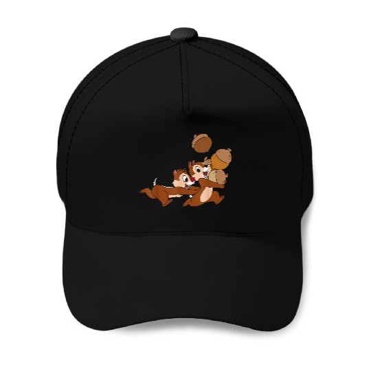 Disneyss Chip N Dale Chipmunks Acorn Run Baseball Caps