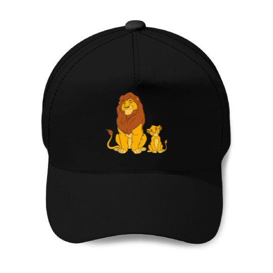 Disney The Lion King Young Simba and Mufasa Baseball Caps