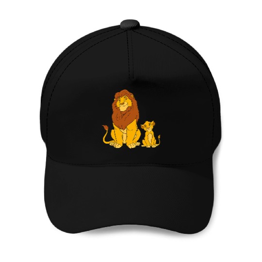 Disney The Lion King Young Simba and Mufasa Baseball Caps