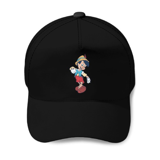 Disney Pinocchio Vintage Portrait Baseball Caps