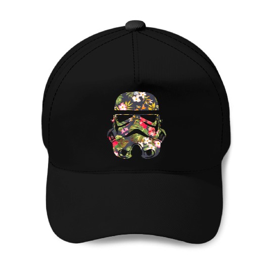 Star Warss Tropical Stormtrooper Floral Print Disneyss Baseball Caps