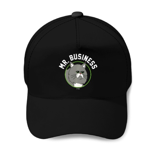 Bob'S Burgers Mr. Business Baseball Caps
