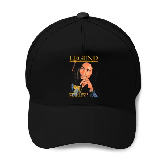 Bob Marley 'Legend' Baseball Caps