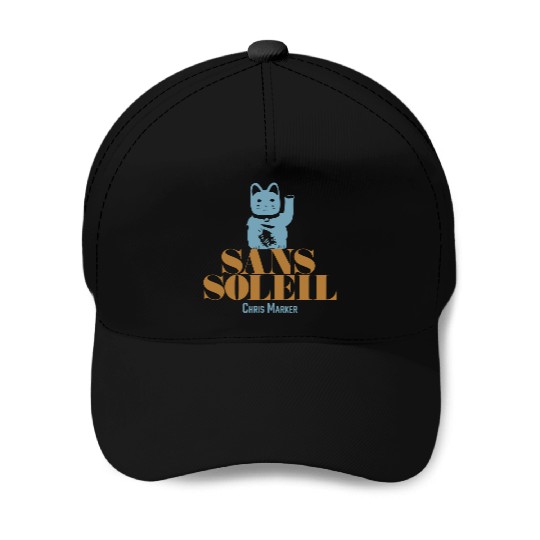 Discover Sans Soleil Baseball Caps - Chris Marker Film Baseball Caps - Iconic Experimental Cinema Gift - Unique 80s Documentary Baseball Caps - Philosophical Movie Apparel
