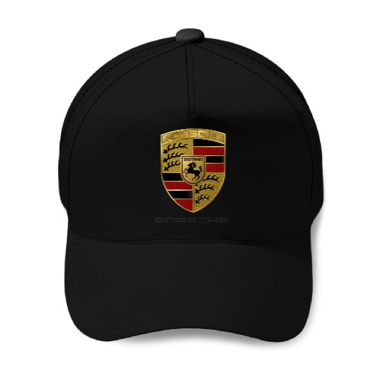 Porsches logo Baseball Caps