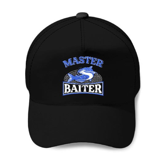 Master Baiter - Wels Catfish Hunter Baseball Caps